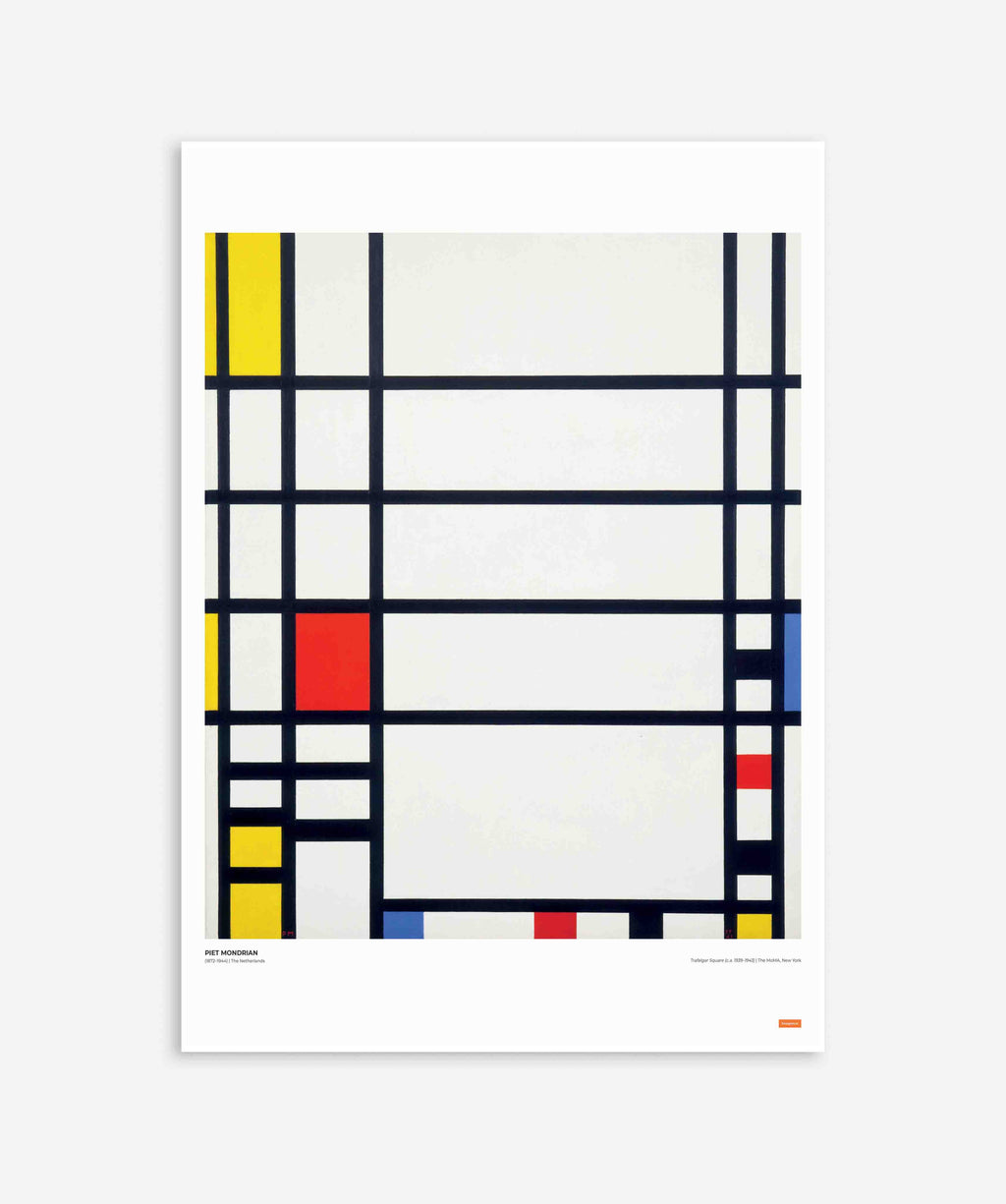 Piet Mondrian - Trafalgar Square Poster