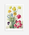 Willem van Leen - Bouquet of Flowers Poster
