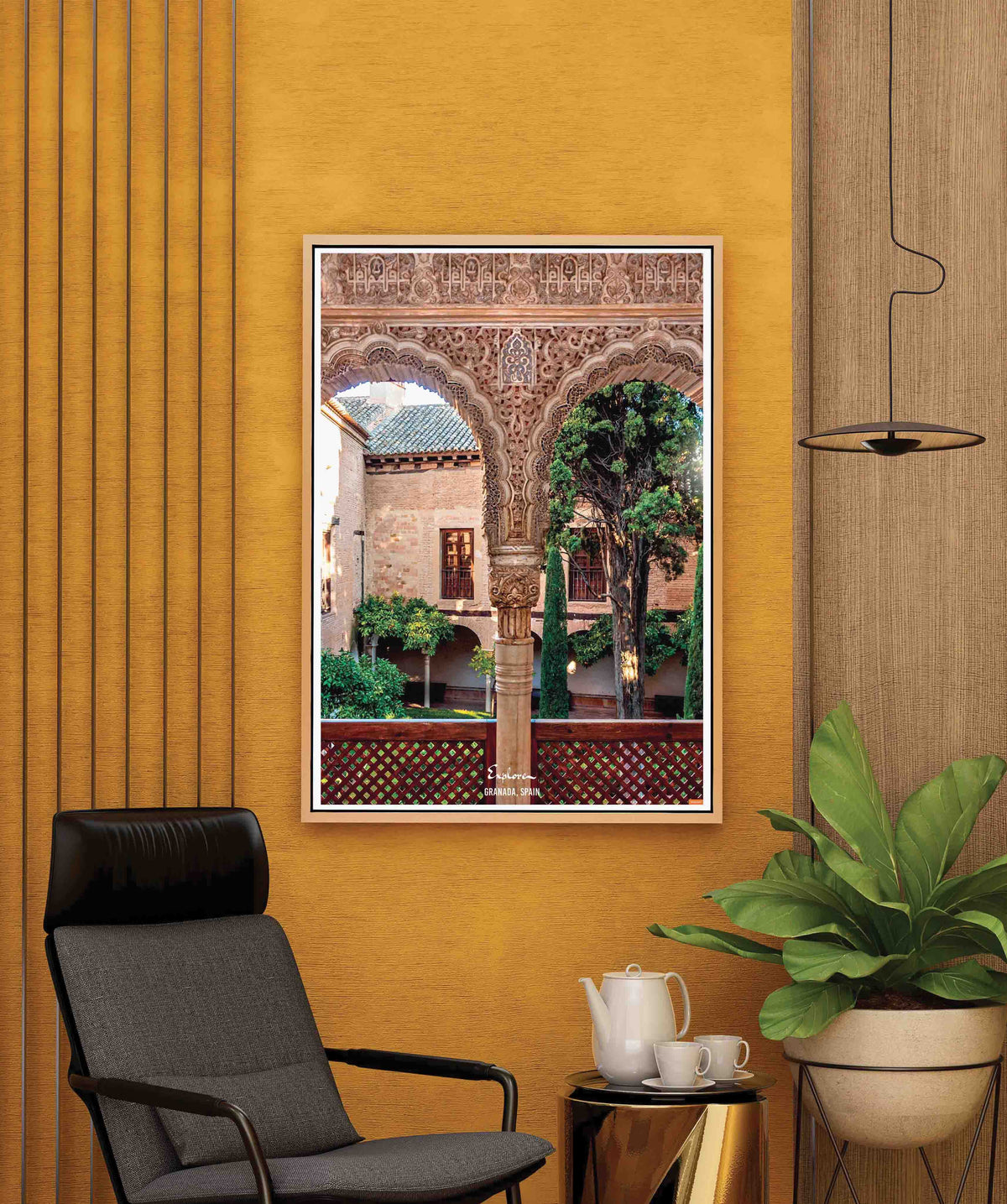 Explore Granada, Spain Poster