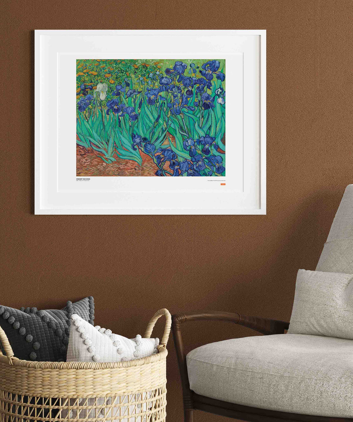 Vincent Van Gogh - Irises Poster