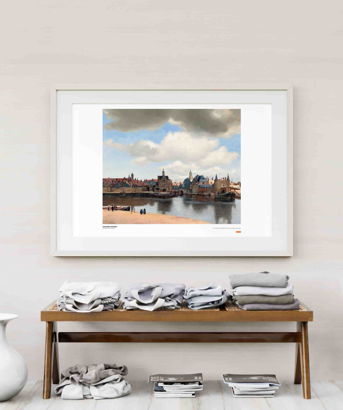 Johannes Vermeer - View of Delft Poster