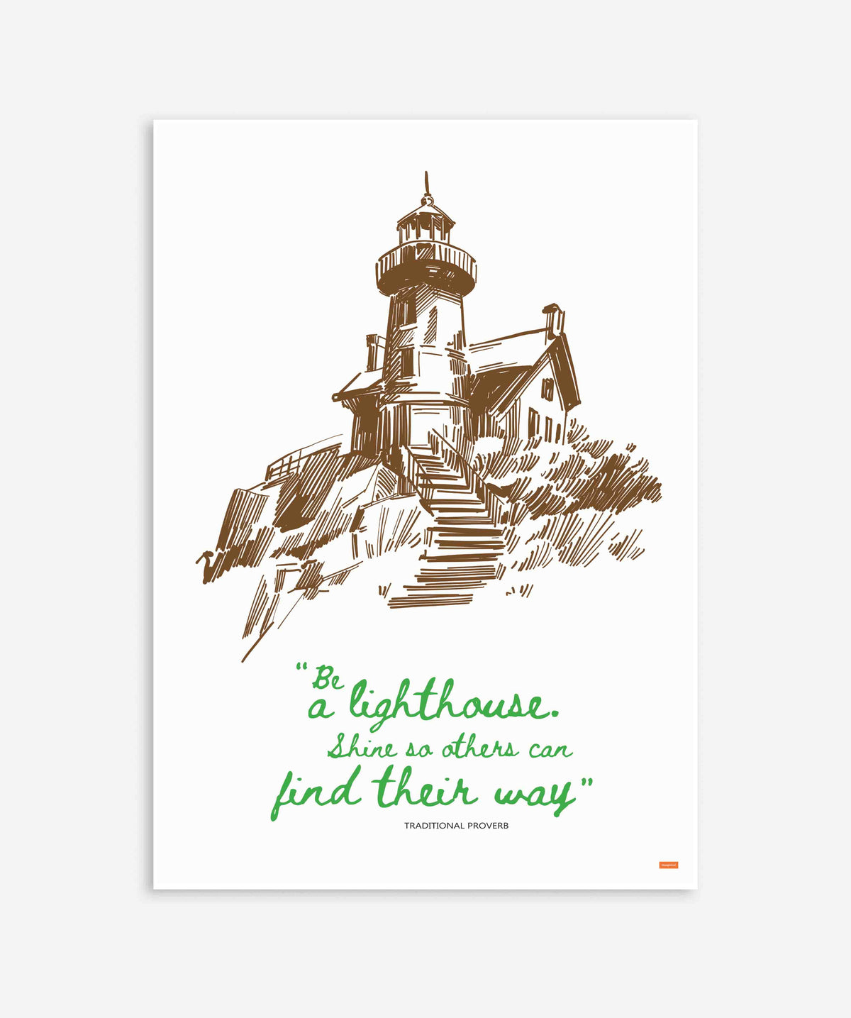 Be a Lighthouse... Poster