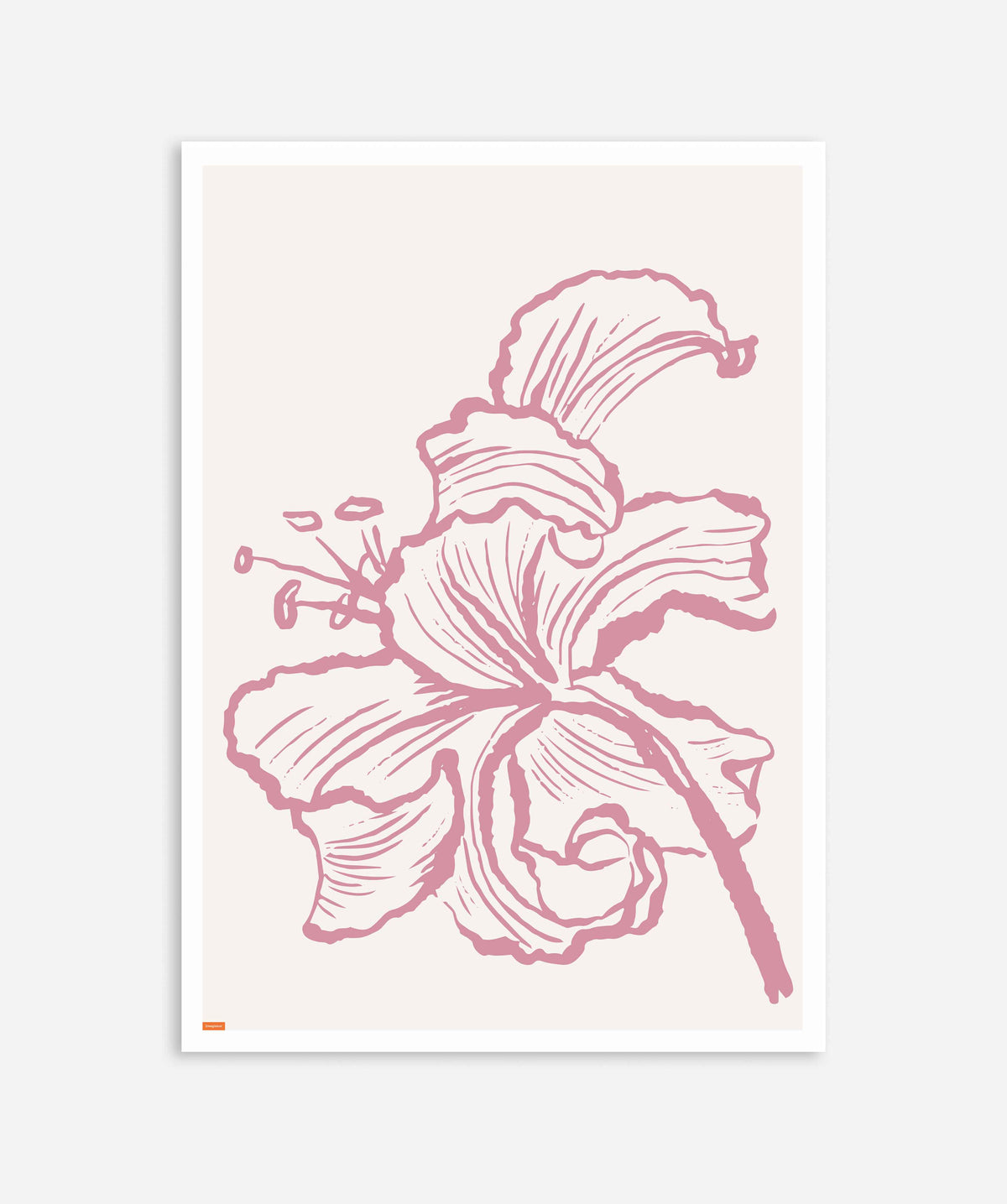 Minimalist Flower No.1 Poster