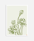 Minimalist Flower No.2 Poster