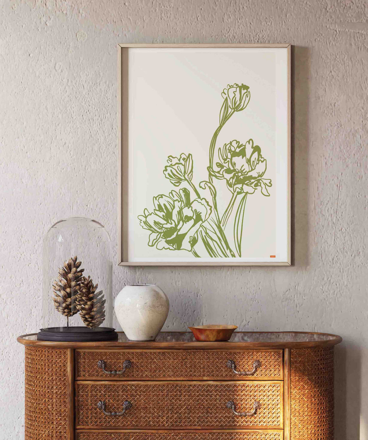 Minimalist Flower No.2 Poster