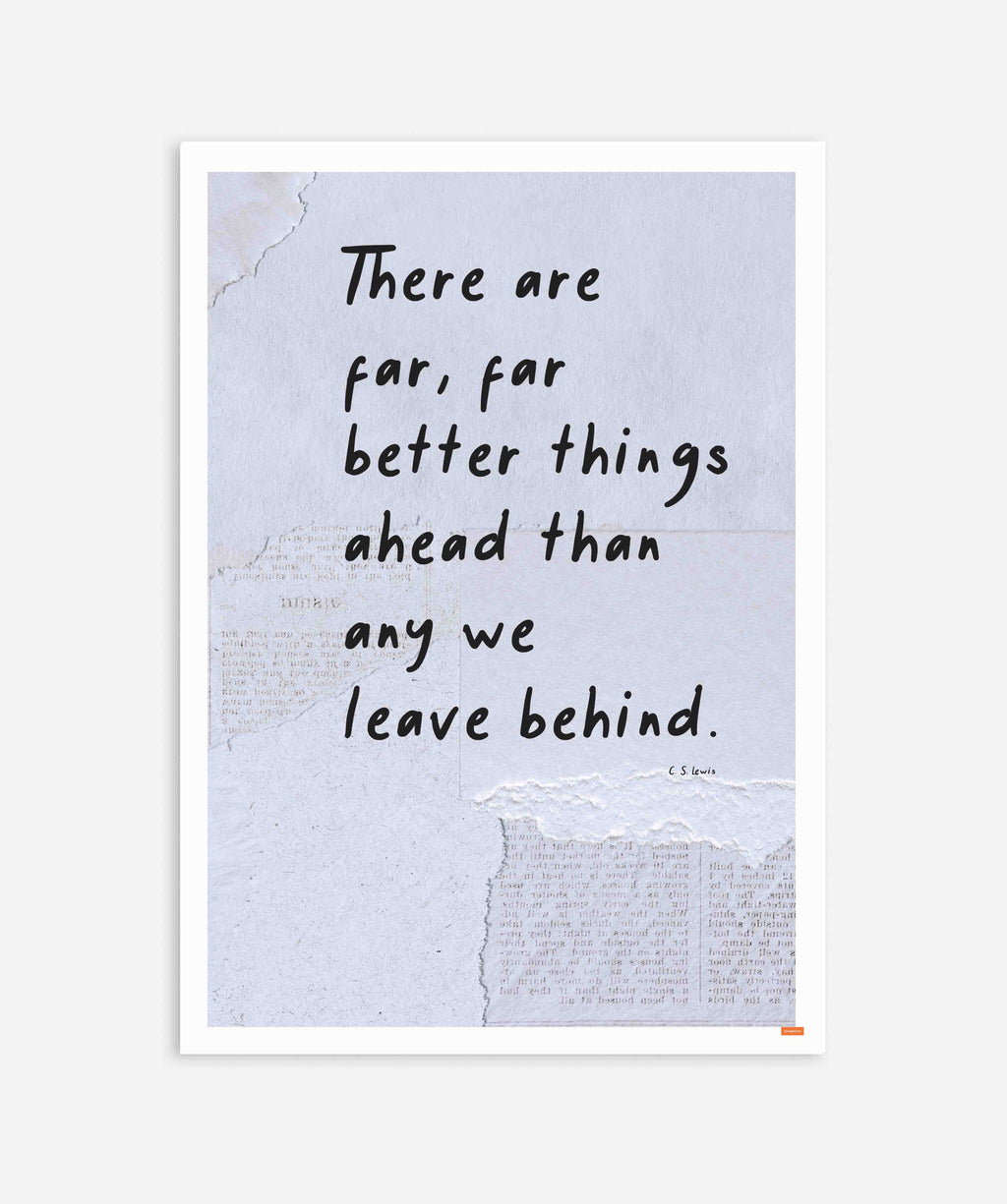 There are Far...C.S. Lewis Poster
