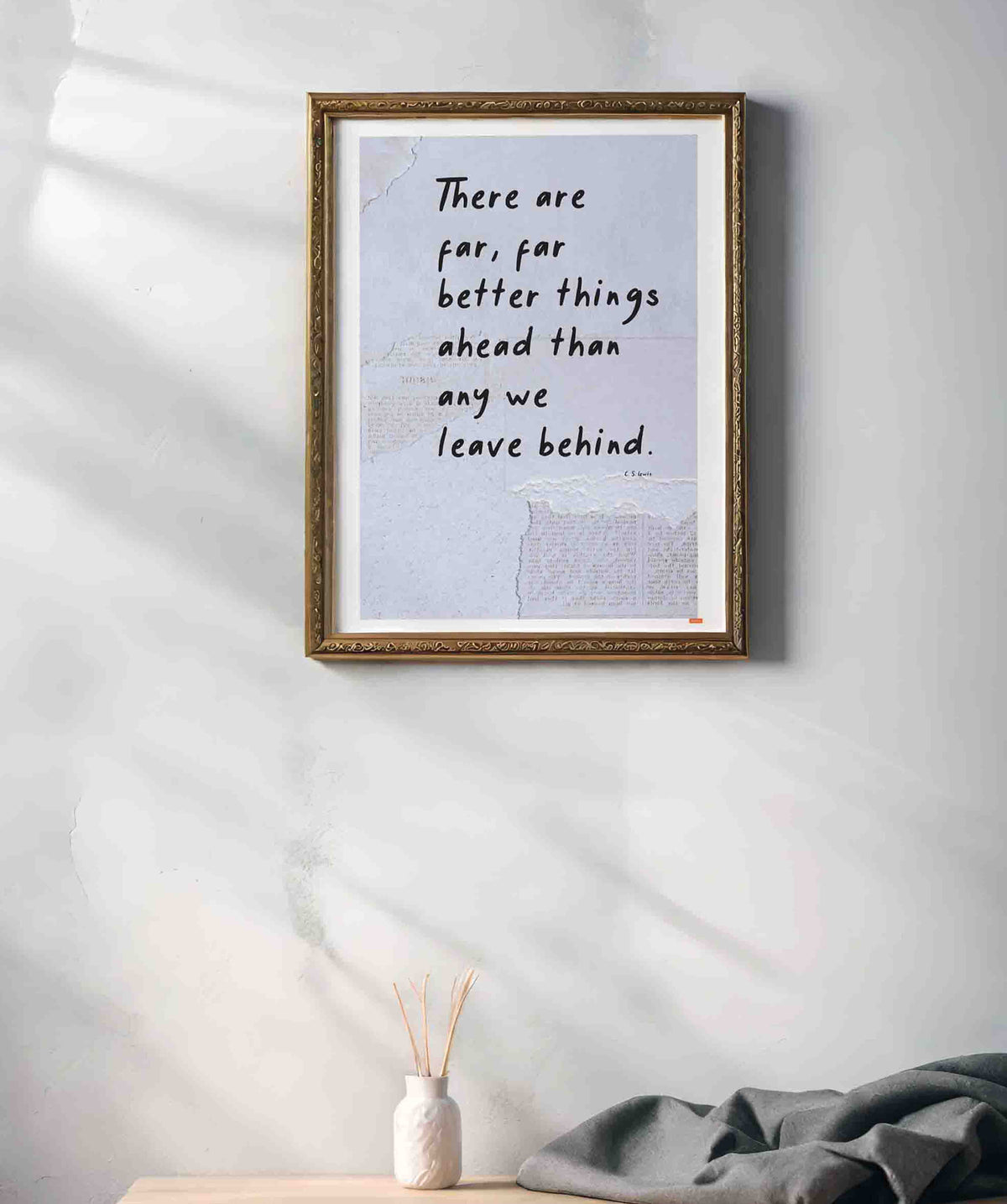 There are Far...C.S. Lewis Poster