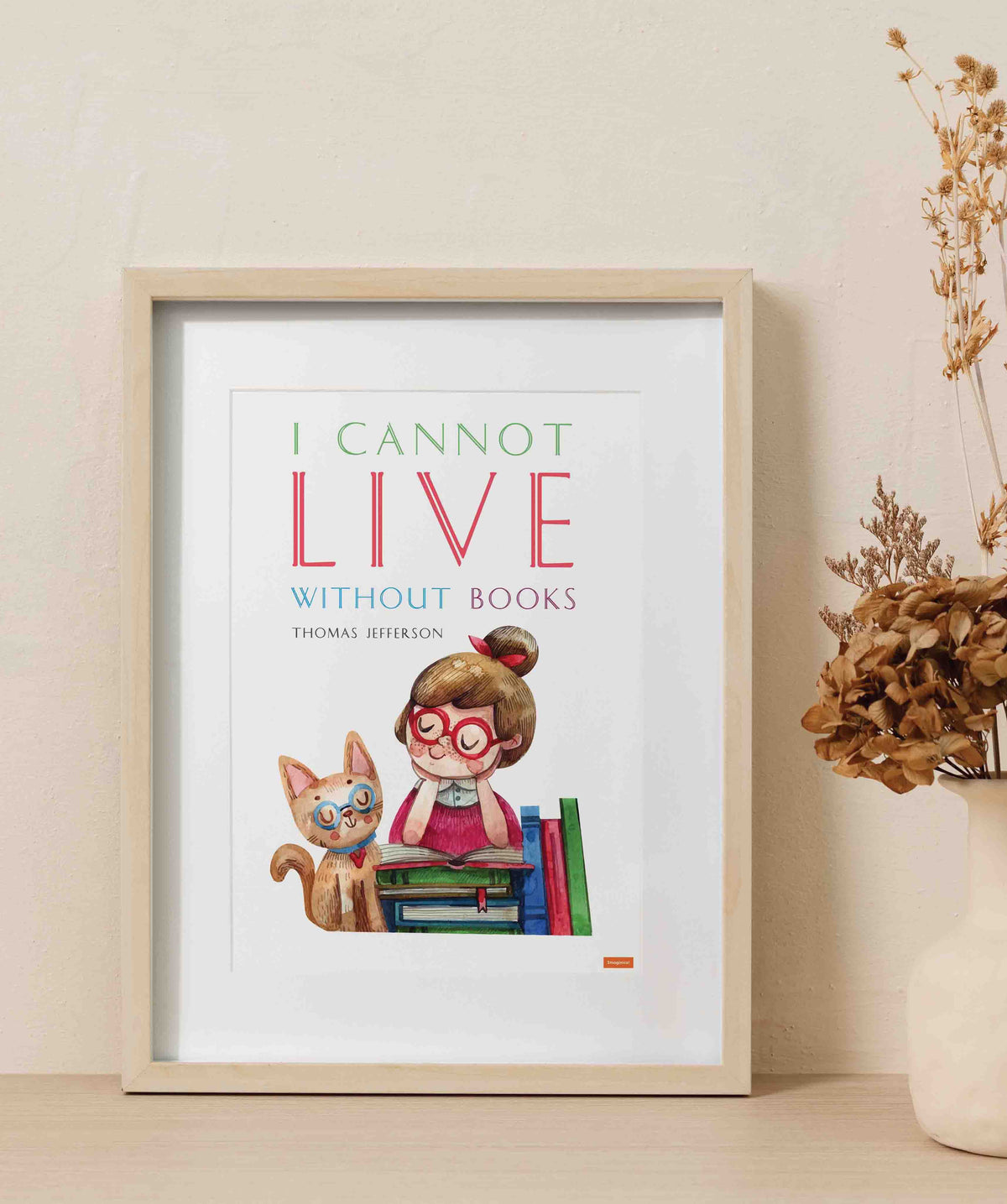 I can't live...Thomas Jefferson poster
