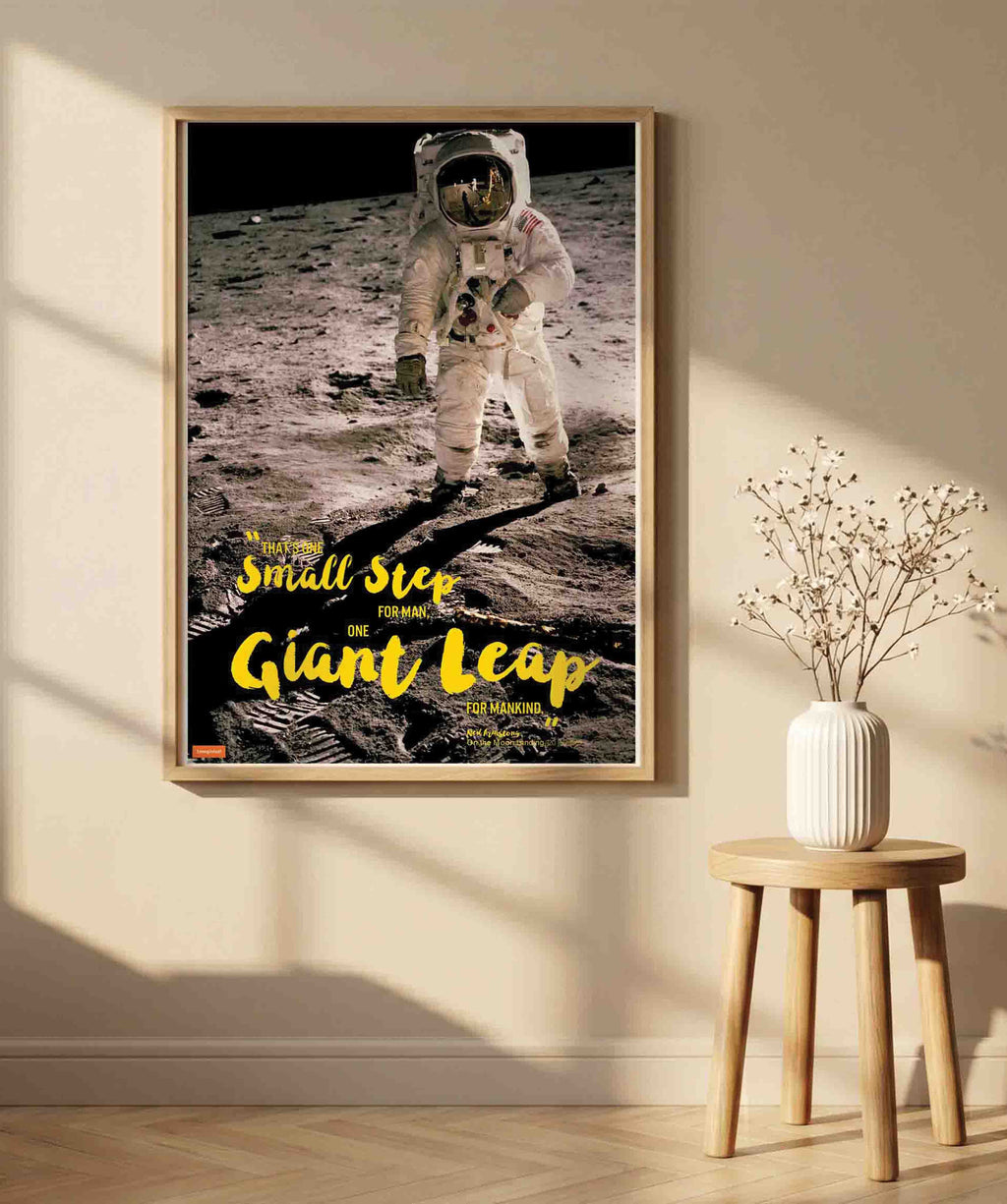 Neil Armstrong - That's one... Poster