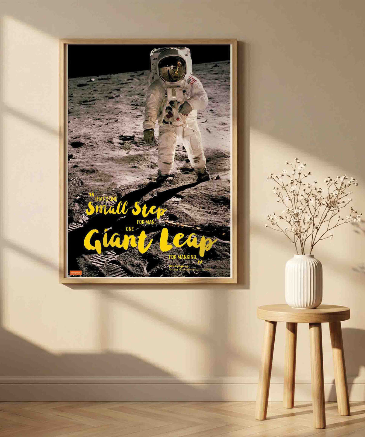 Neil Armstrong - That's one... Poster