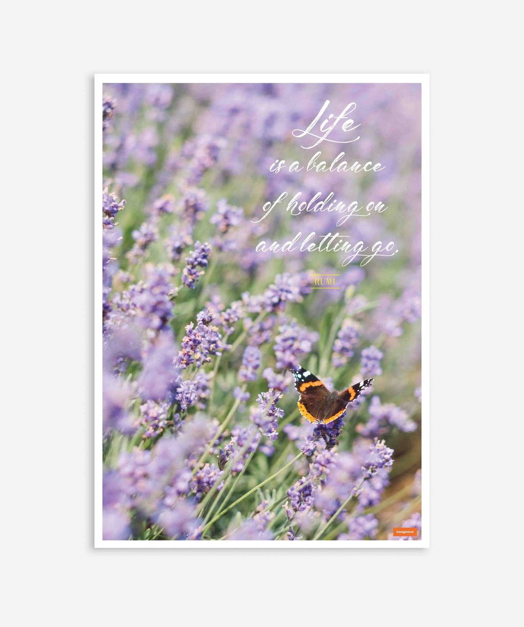 Rumi - Life is a balance...Poster